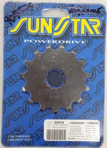 32515 SUNSTAR STEEL FRONT SPROCKET 520 PITCH 15 TOOTH YAMAHA,KAWASKI,SUZUKI NOS - Picture 1 of 5