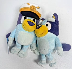 Bluey Friends - Captain Bluey and Standard Bluey Plush for Kids - Picture 1 of 2
