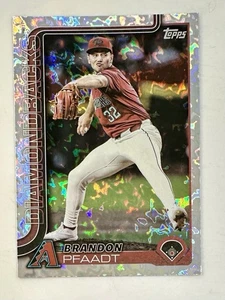 2025 Topps BRANDON PFAADT Complete Factory Set Foilboard /417 Diamondbacks #182 - Picture 1 of 2