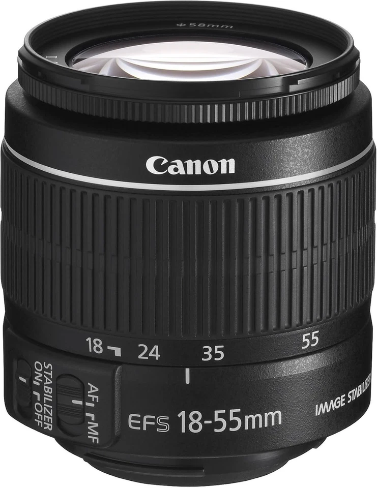 Canon EF-S 18-55mm f/3.5-5.6 is II SLR Lens - Mark II (White Box) - Image 1 of 4