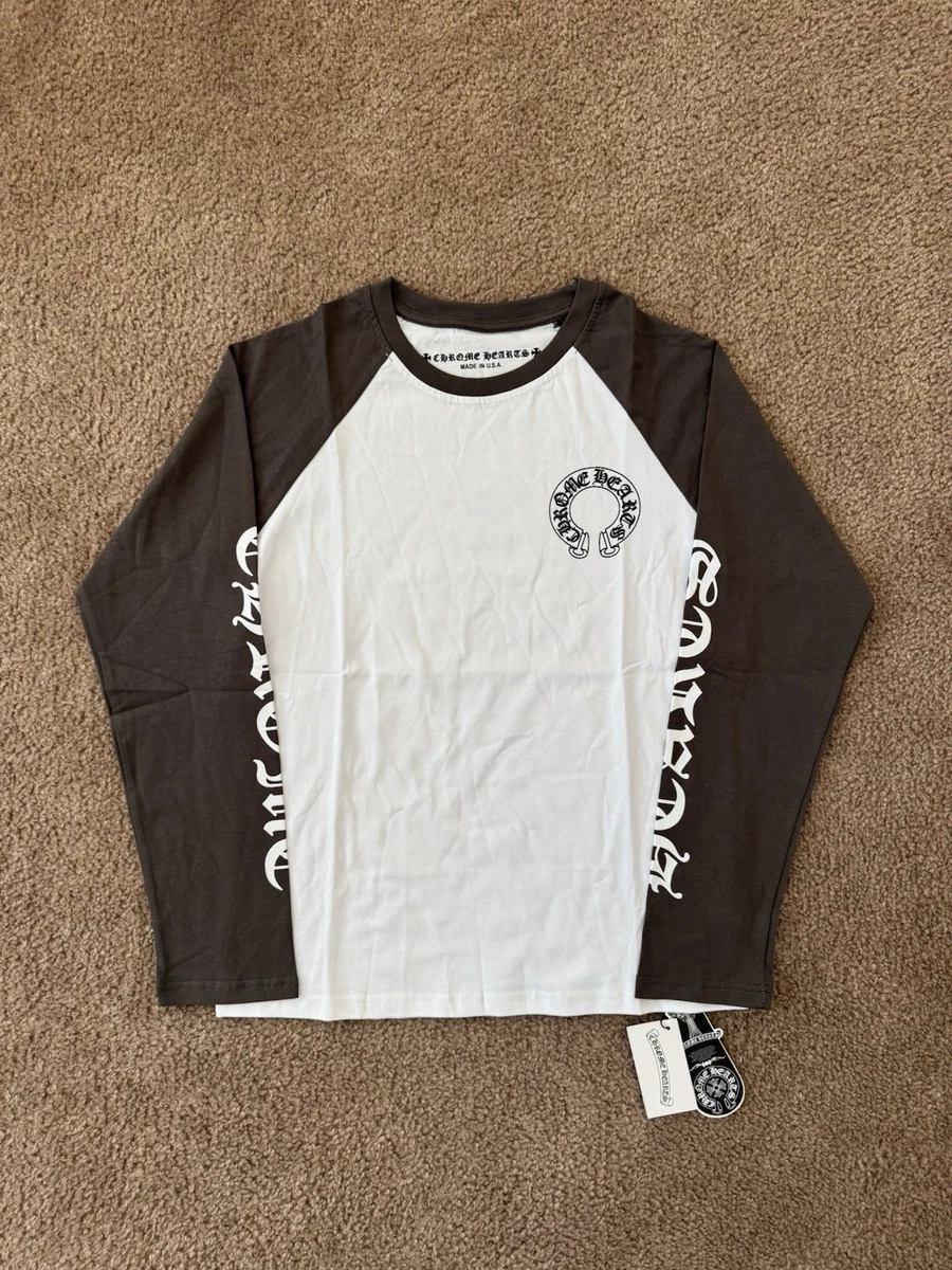 Chrome Hearts Long Sleeve Solid T-Shirts for Men for sale | eBay
