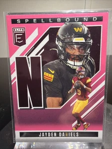 Panini Donruss Elite 2025 - hechizado Jayden Daniels #10 rosa (N) - Imagen 1 de 2