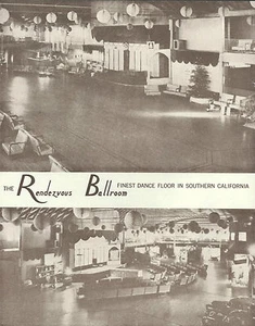 NEWPORT BEACH Balboa RENDEZVOUS BALLROOM Art Print 983 11" x 14" - Picture 1 of 1