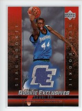 2003-04 Upper Deck Rookie Exclusives Jerseys #J21 Ndudi Ebi RC Timberwolves