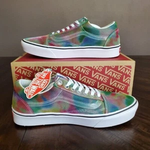 PARA HOMBRES FURGONETAS COMFYCUSH ANTIGUAS EN FLOR TALLA 10.5 VN0A5DYCB1T NUEVAS - Imagen 1 de 5