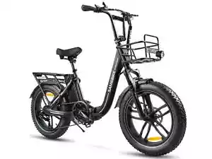 SAMEBIKE C05PRO Commuting Electric Bike 36V 13AH 20 Inch Folding Fat Tire E-bike - Picture 1 of 19
