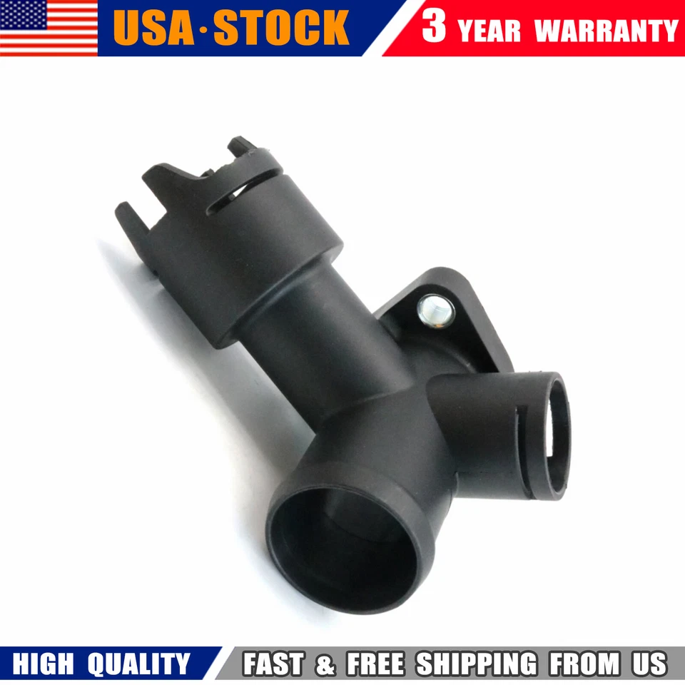 NEW Engine Coolant Outlet Flange Fits for VW Touareg CC Passat Atlas Audi Q7 US Foto 1 de 4