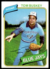 1980 Topps Tom Buskey Toronto Blue Jays #506
