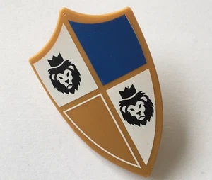 Playmobil Miniatur Mittelalter Goldener Ritter Löwenschild - C25 - Bild 1 von 2