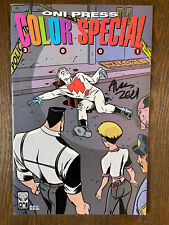 Oni Press Color Special 2001 #1 VFNM Signed by Michael Avon Oeming Madman Powers
