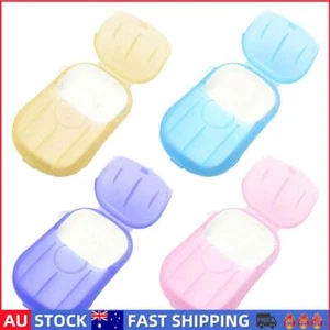 20pcs/Box Disposable Soap Papers Portable Travel Hand Washing Scented Slice - Picture 1 of 6