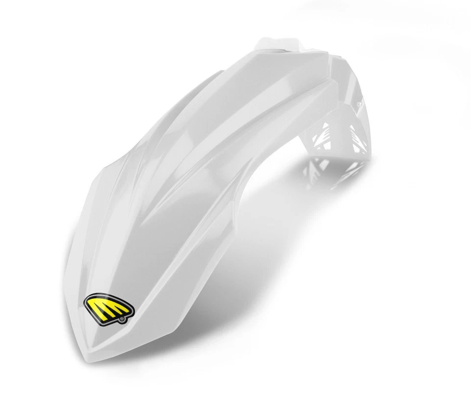 Cycra White Front Fender Vented For Yamaha YZ 125 250 15-16, 250 F 450 F 10-16 - Image 1 of 1