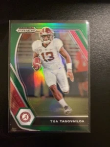 2021 Panini Prizm Draft Picks Prizms Green #21 Tua Tagovailoa Dolphins - Picture 1 of 2