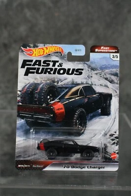 Dodge Charger Hot Wheels Premium Diecast Fast & Furious Series Real Riders 70 Foto 1 de 2