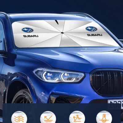 Windshield Umbrella Parasol Car Front Sunshade Sun Visor for Subaru Impreza - Image 1 of 4