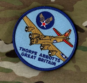 USAAF B-17 Bomb Group Boeing Flying Fortress Thorpe Abbotts Great Britain Patch - Picture 1 of 13