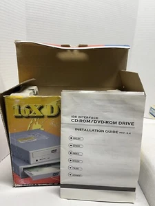 EPO Science And Tech Inc. 16xDVD - Unidad ROM para PC basadas en Windows Sin probar Como está - Imagen 1 de 4