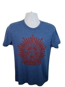 Camiseta Oficial OBEY Andre The Giant Posse Azul Gris Talla Mediana - Imagen 1 de 6