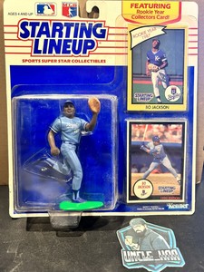 1990 Kenner Starting Lineup Bo Jackson Kansas City Royals MLB Baseball Figure