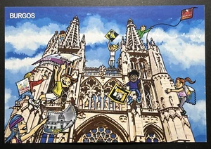 ESPAÑA 2019 - TARJETA DEL CORREO - EDIFIL 139 - JUVENIA 2019. BURGOS - Imagen 1 de 2