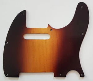 NEW PICKGUARD TELECASTER - Hand Made - unique -bois Ailhantus - guitare TELE #1 - Bild 1 von 5