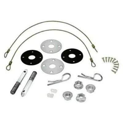 68-72 Chevelle El Camino Monte Carlo Cowl Induction & SS Hood Pin & Cable Kit - Image 1 of 3