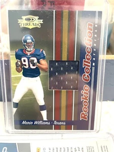2006 Donruss Threads - Rookie Collection Materials #RCM-5 Mario Williams /500... - Bild 1 von 2