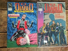 El Diablo #3-4 **TWO ISSUE LOT** (DC 1989) Copper Age Superhero