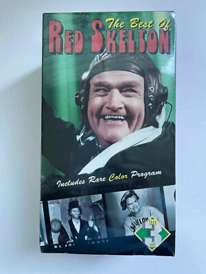  The Best of Red Skelton 3 Tape Set VHS Tapes Includes Rare Color Program New - Image 1 of 4