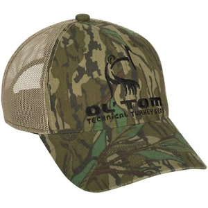 DRAKE Camo Mesh Back Ol Tom Logo Mossy Oak Greenleaf Cap (OT2550-012)
