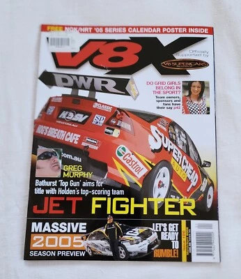 V8X V8 Supercars Magazine Issue #26 March / April 2005 | Greg Murphy Jet Fighter - Image 1 of 3