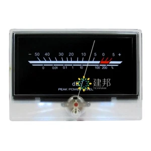 P-134 VU Pegelmesser Audio Lautstärke DB Meter Pegel Rücklicht Post-Verstärker - Bild 1 von 4