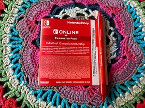 Nintendo Switch Online 365 Tage 1 Jahr 12 Monate Eshop + Erweiterung - Bild 1 von 1