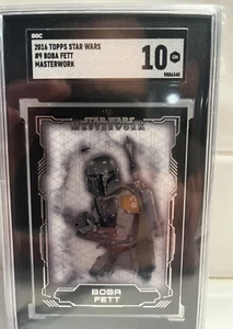 BOBA FETT 2016 Star Wars Masterwork #9 Sgc 10 Bounty Hunter Empire - Picture 1 of 2