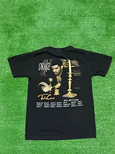 Vtg 2011 Drake Take Care Official Concert Tour T-Shirt Size Medium - Picture 1 of 2