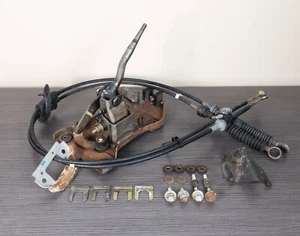 95-99 Eclipse Talon 2G DSM Turbo 4G63 OEM Manual Transmission 5sp Shifter Cables - Picture 1 of 8