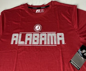 NEW Alabama Crimson Tide TSHIRT Spellout Logo ROLL TIDE Sz L NCAA Impact BAMA - Picture 1 of 3
