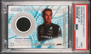 2023 Topps Eccellenza Formula F1 George Russell /49 Blue Reliqua - Mercedes - Picture 1 of 3