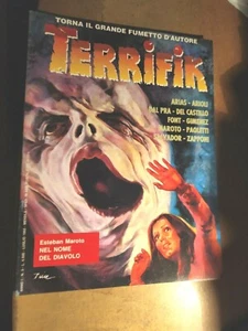 TERRIFIK-ANNO 1 n° 3-RIVISTA A FUMETTI-ESTEBAN MAROTO-GIMENEZ-DEL CASTILLO -SX96 - Picture 1 of 2