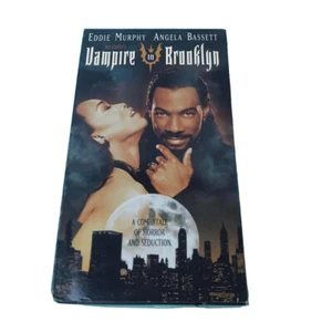 Vampire in Brooklyn VHS Tape Horror Comedy Eddie Murphy Angela Bassett - Picture 1 of 4