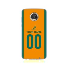 CUSTOM AUSTRALIA NATIONAL RUGBY TEAM 2022/23 KIT GEL CASE FOR MOTOROLA PHONES