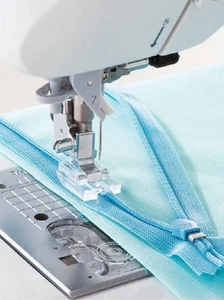 Concealed Invisible Zipper Presser Foot Attachment for Elna Sewing Machine - Picture 1 of 2