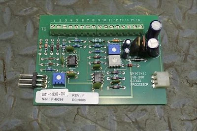 POWERTEC PROCESSOR DRIVE CIRCUIT BOARD 4001-148300-000 4001148300000 REV F - Image 1 of 2