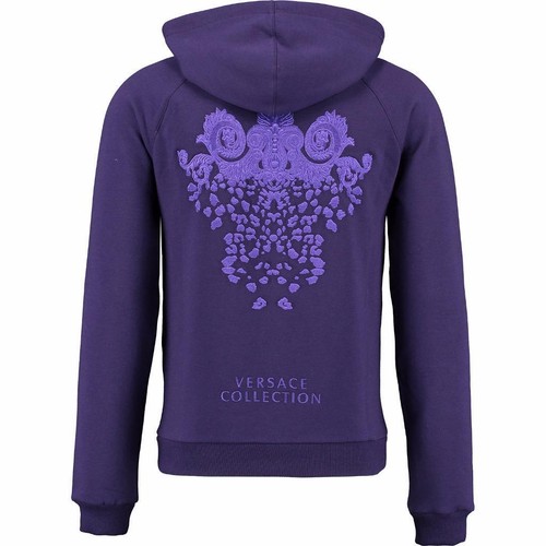 FELPA CON CAPPUCCIO COLLEZIONE VERSACE FELPA CON CAPPUCCIO TAGLIAXL nuova originale