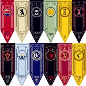 Juego de Tronos Stark Tyrel Targaryen Bandera Casa Fiesta Colgante de Pared - Imagen 1 de 26