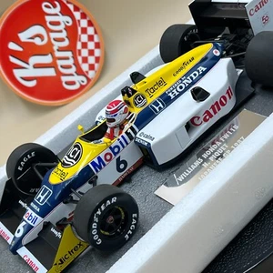 Minichamps 1/18 Williams Honda FW11B Nelson Piquet Japanese GP 1987 #6 117870006 - Picture 1 of 13