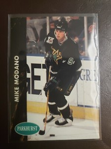 1991-92 Mike Modano Parkhurst Hockey Minnesota North Stars Dallas Stars