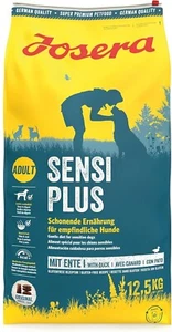 JOSERA SensiPlus Premium Dry Food for Sensitive Adult Dogs, Duck & Rice with Ple - Bild 1 von 8