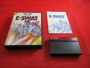 E-SWAT (Sega Master System 1990) COMPLETO con caja de juego manual ¡FUNCIONA! - Imagen 1 de 3
