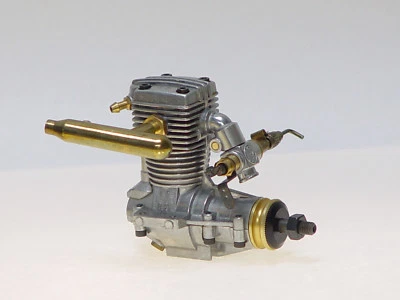 NEW IN BOX HP VT .21 Four Stroke Rotary Valve AERO ENGINE WITH MUFFLER - Image 1 of 3